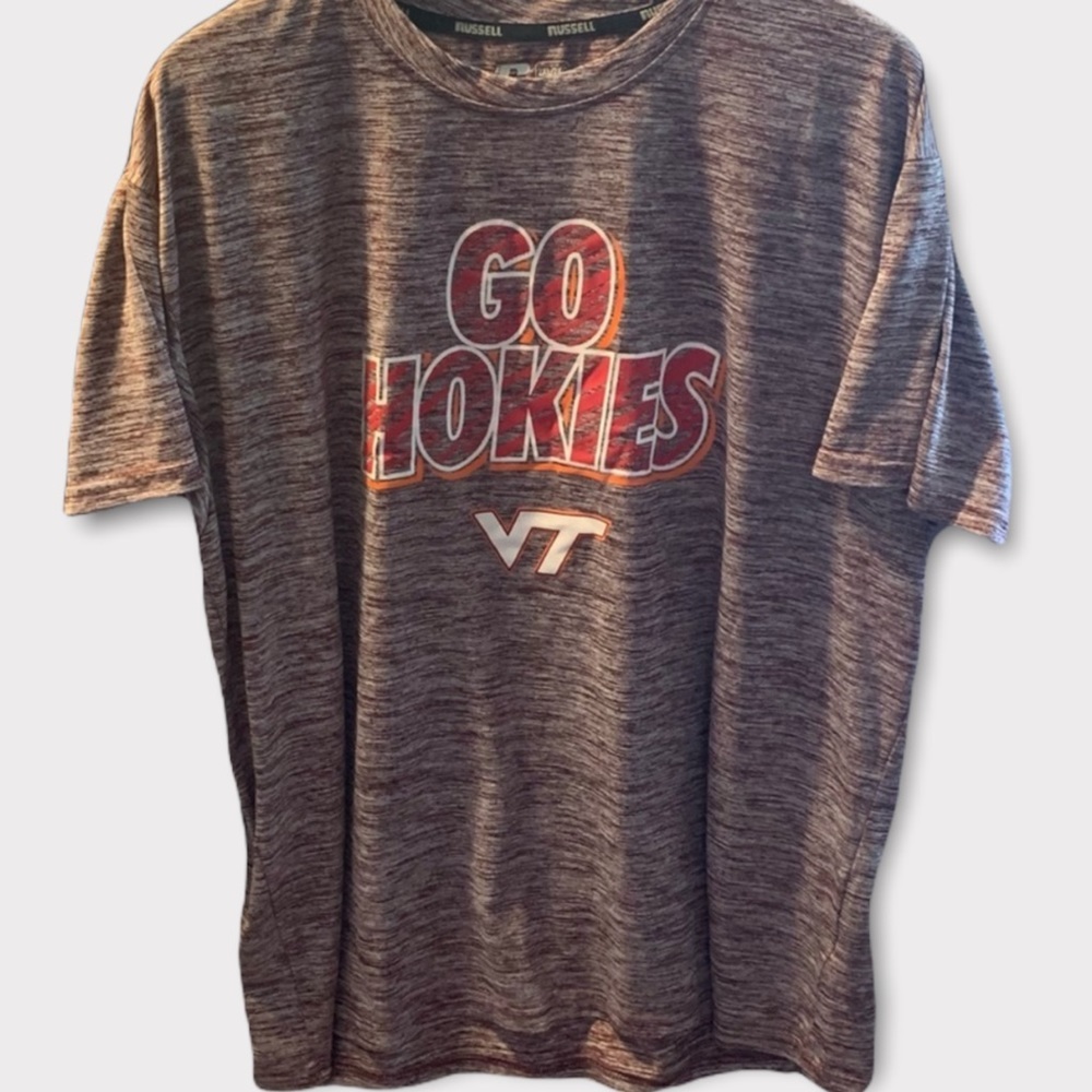 Russell Activewear VT Go Hokies Tee Size 2x